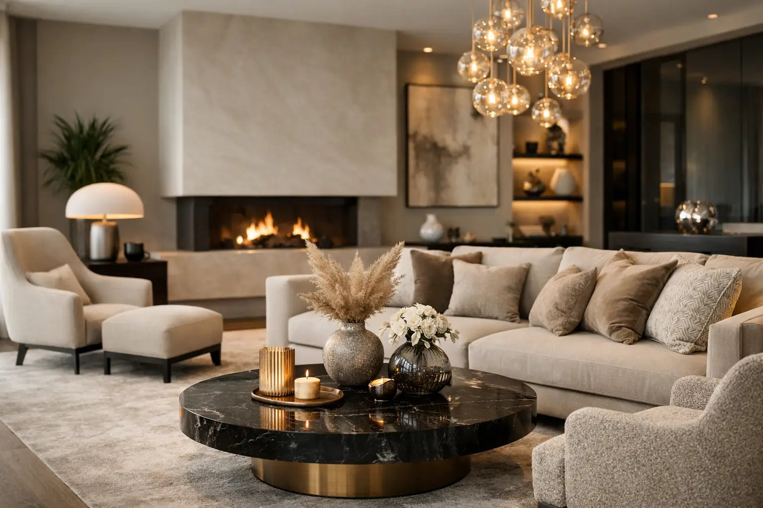 Luxe interieur inspiratie woonkamer ideeën